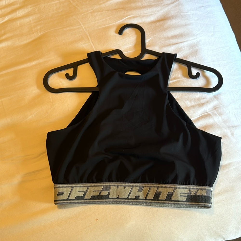 Brand: Off White, Sports top, black color